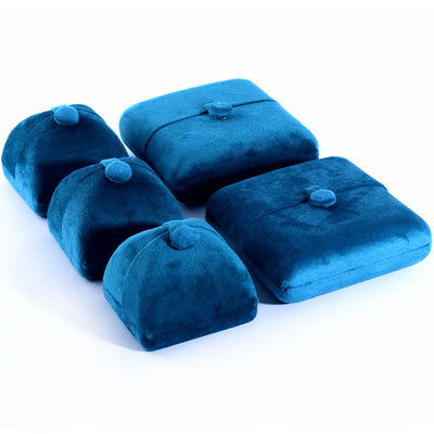 جعبه جواهرات بنفش آبی دست ساز برای گوشواره های دستبند حلقه گردنبند حلقه 10 * 10 * 3 سانتی متر اندازه