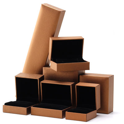 خرید برچسب سفارشی جعبه کاغذی جواهرات برای گوشواره گردنبند حلقه آویز 9x9x3 سانتی متر online manufacture