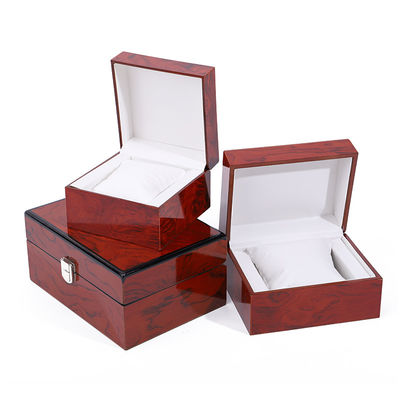 خرید جعبه نگهدارنده ساعت چوبی زیبا و درخشان online manufacture
