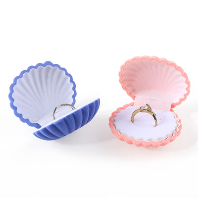 بسته بندی جواهرات جعبه حلقه مخملی با کیفیت بالا و شخصی سازی شده