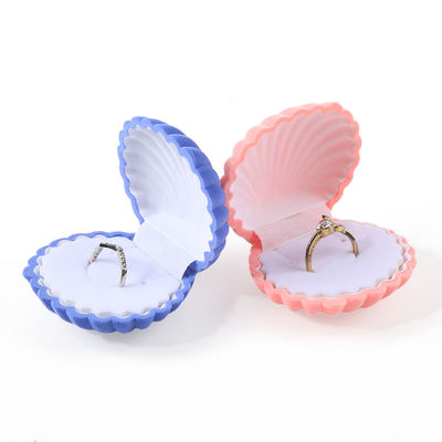 بسته بندی جواهرات جعبه حلقه مخملی با کیفیت بالا و شخصی سازی شده