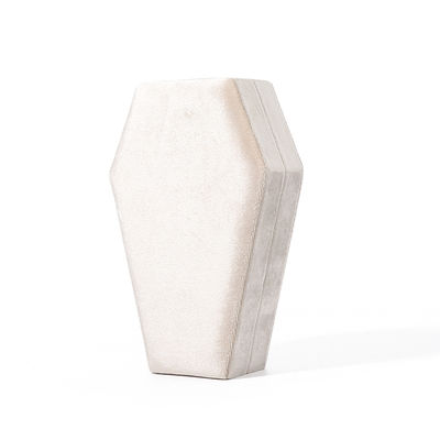 تنظیم کننده سفارشی ذخیره سازی مخملی سفید جواهرات جعبه سفر OEM جواهرات کریسمس جعبه هدیه